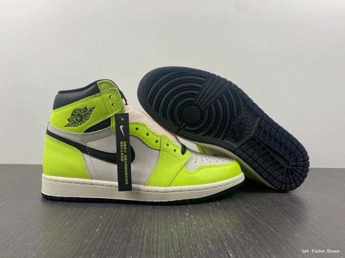 1st Kicks 1 Volt 555088-702 Air OG High Jordan 0812